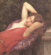 John William Waterhouse Detail from Ariadne (Mk41) painting